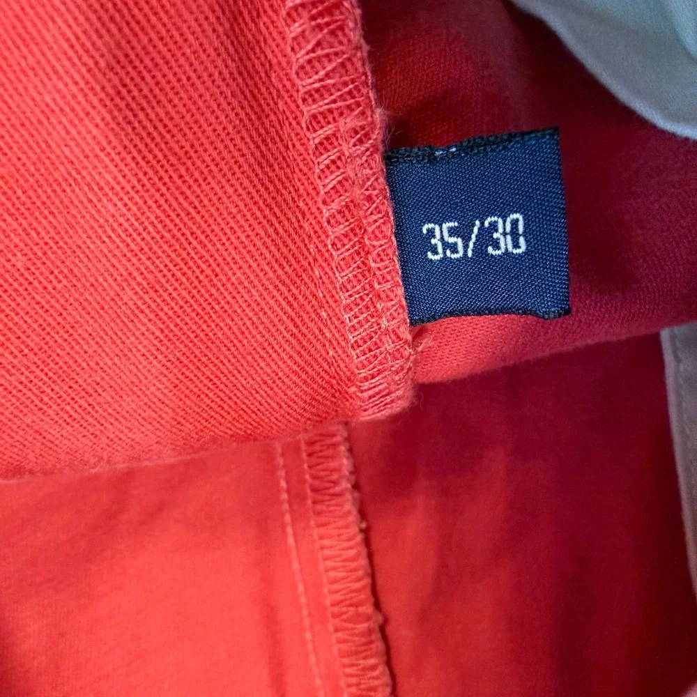 Vintage Polo Ralph Lauren Andrew Pants Fits Mens 34x29 Salmon Pink Pleated Chino